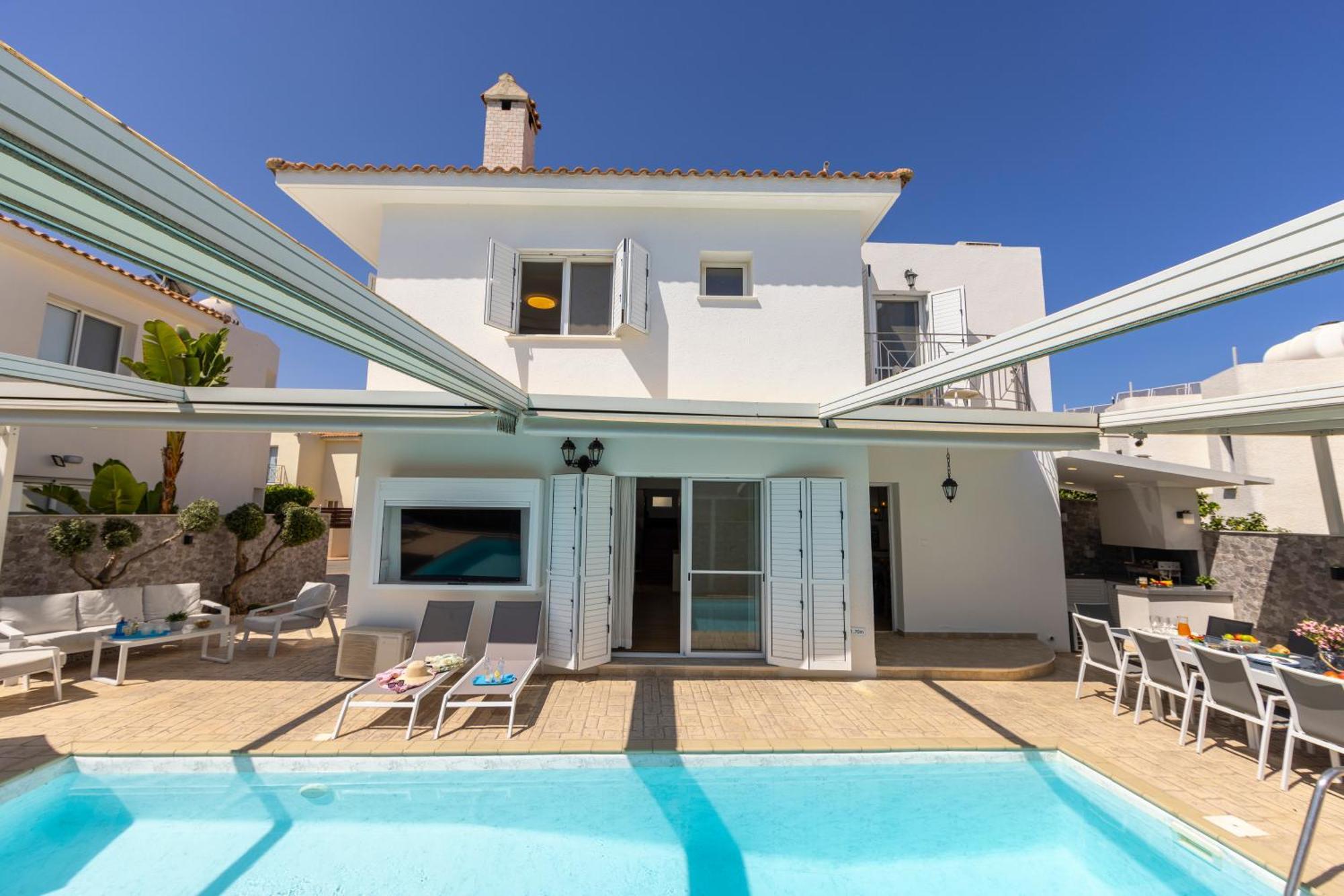 Accomoteleia Crystal Lagoon Villa Протарас Екстер'єр фото